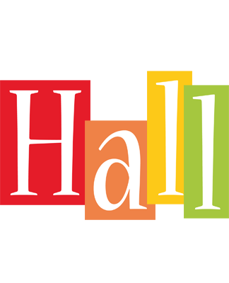 Hall colors logo