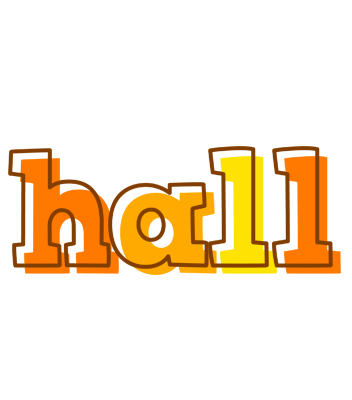 Hall desert logo