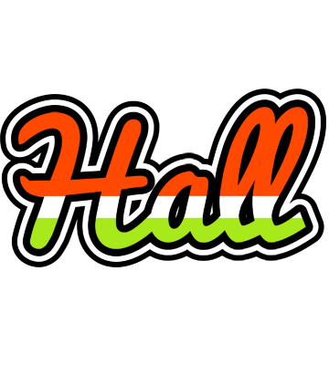 Hall exotic logo