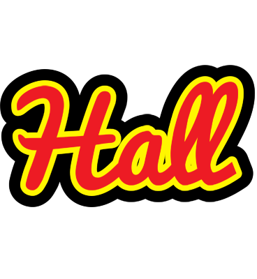 Hall fireman logo