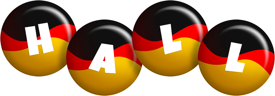 Hall german logo