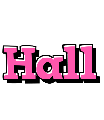 Hall girlish logo