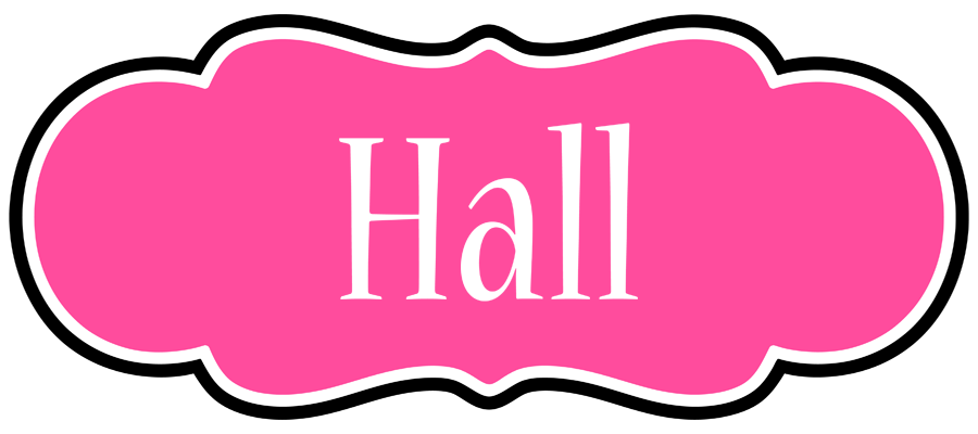 Hall invitation logo