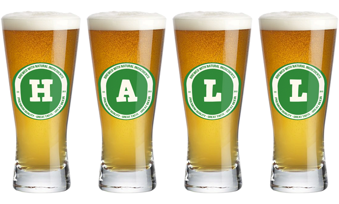 Hall lager logo