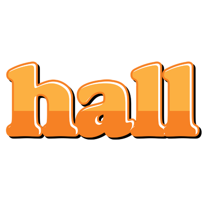 Hall orange logo