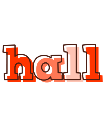 Hall paint logo