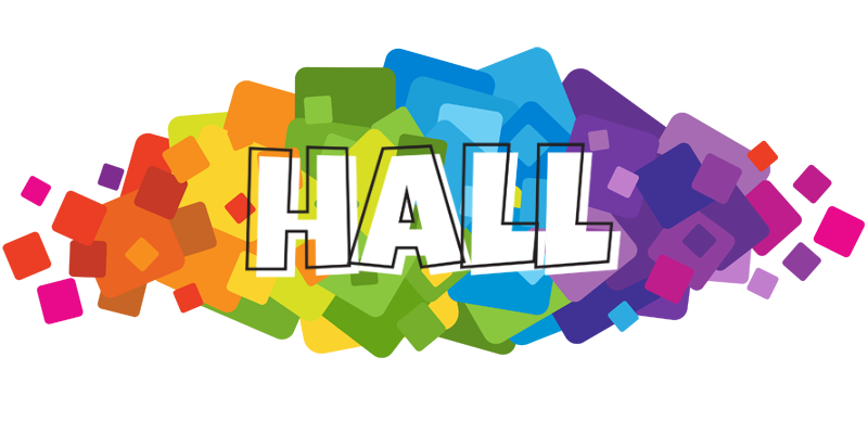Hall pixels logo