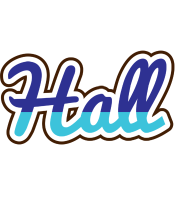 Hall raining logo