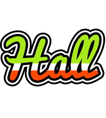 Hall superfun logo