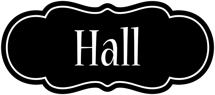 Hall welcome logo