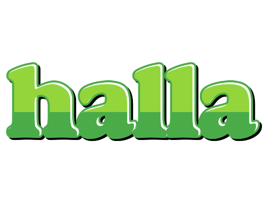 Halla apple logo