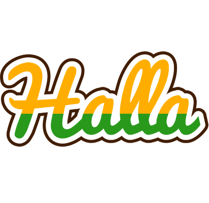 Halla banana logo