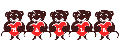 Halla bear logo