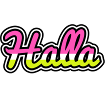 Halla candies logo