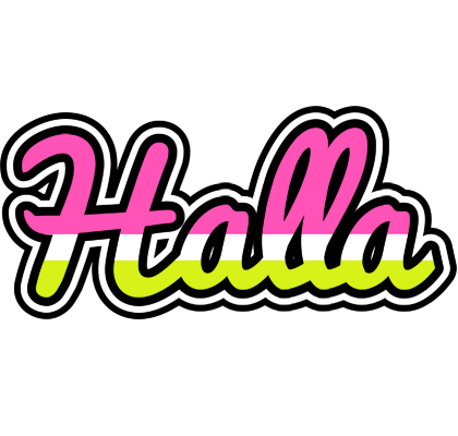 Halla candies logo