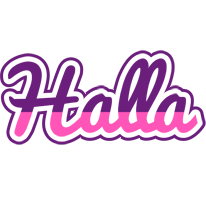 Halla cheerful logo