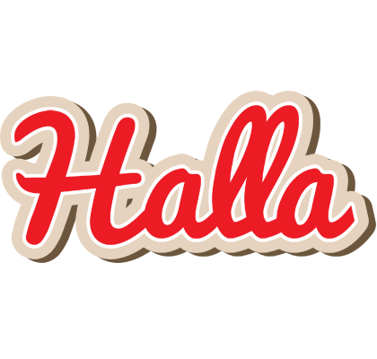 Halla chocolate logo