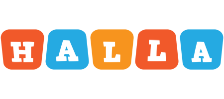 Halla comics logo