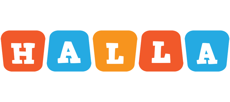 Halla comics logo
