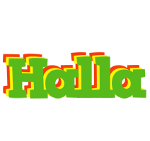 Halla crocodile logo