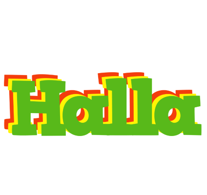 Halla crocodile logo
