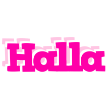 Halla dancing logo