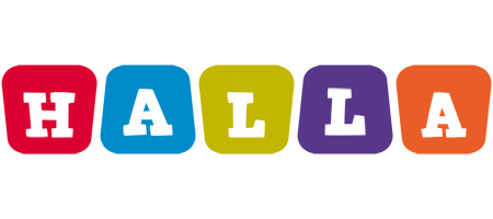 Halla daycare logo