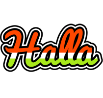 Halla exotic logo