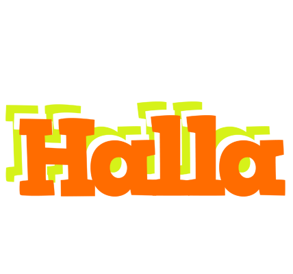 Halla healthy logo