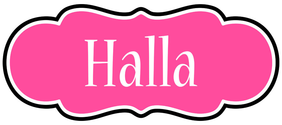 Halla invitation logo