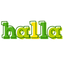 Halla juice logo