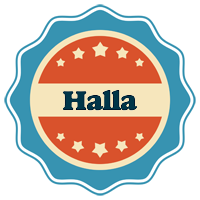 Halla labels logo