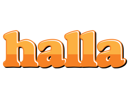 Halla orange logo