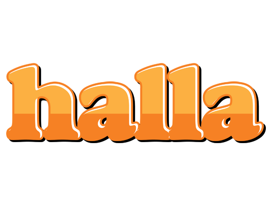 Halla orange logo