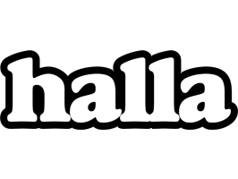 Halla panda logo