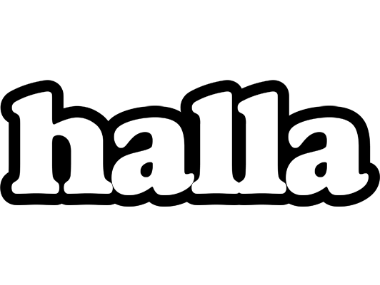 Halla panda logo