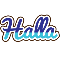 Halla raining logo