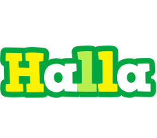 Halla soccer logo