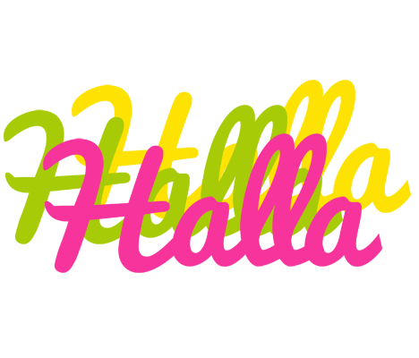Halla sweets logo