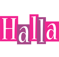 Halla whine logo