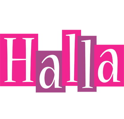 Halla whine logo