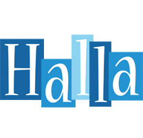 Halla winter logo