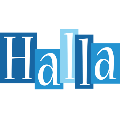Halla winter logo