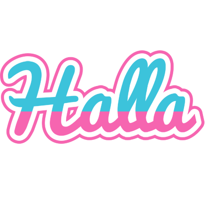 Halla woman logo