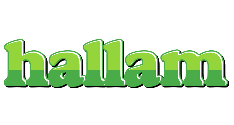 Hallam apple logo