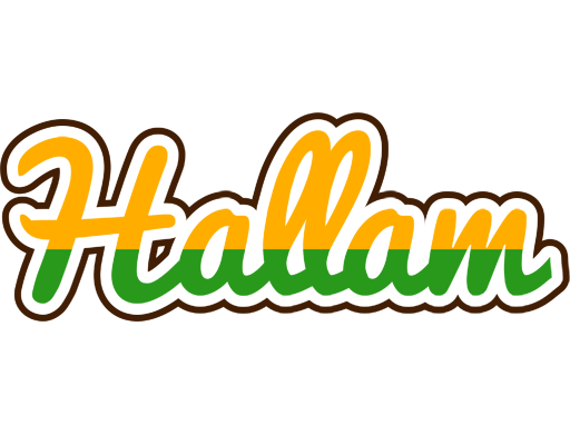 Hallam banana logo