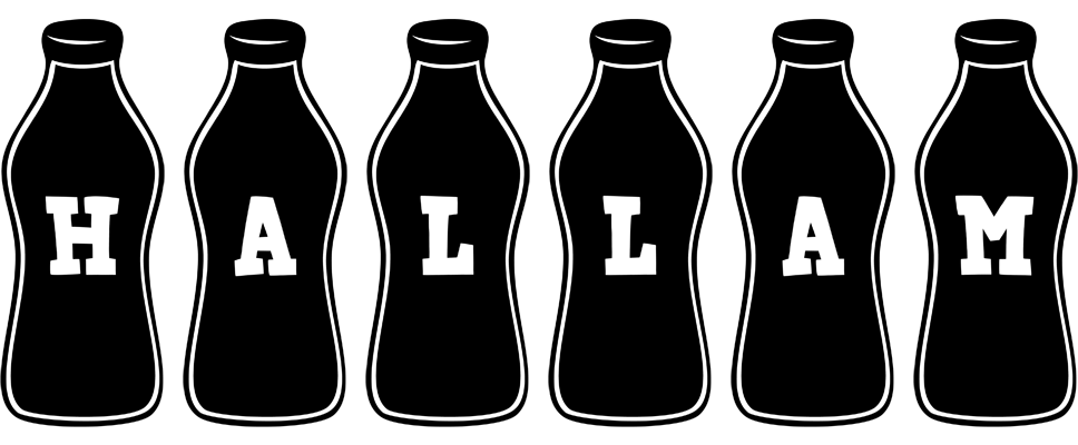 Hallam bottle logo