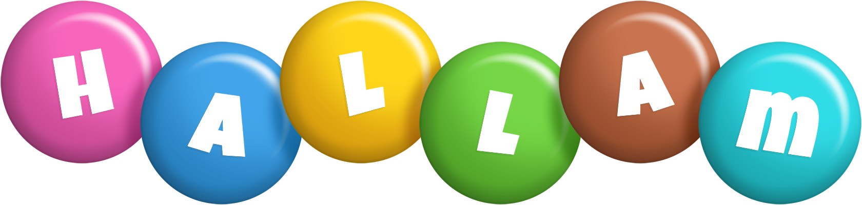 Hallam candy logo