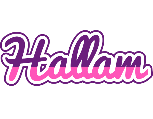 Hallam cheerful logo