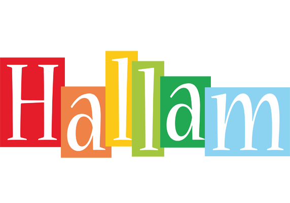 Hallam colors logo